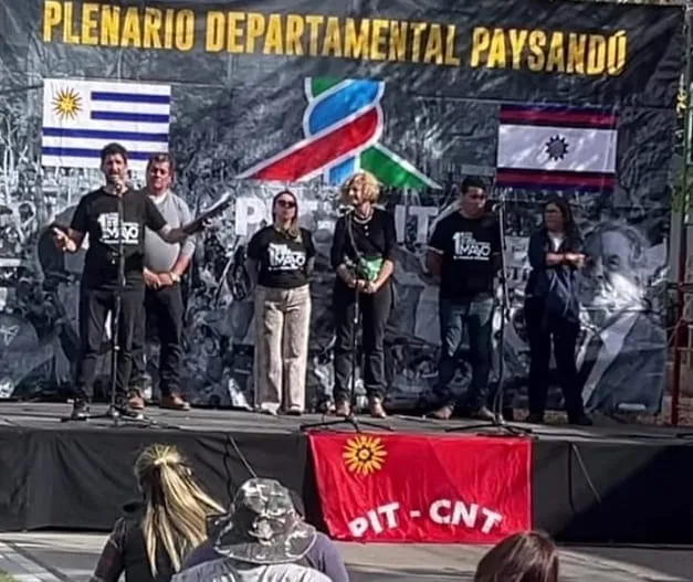 Acto por día de los trabajadores Acto por día de los trabajadores