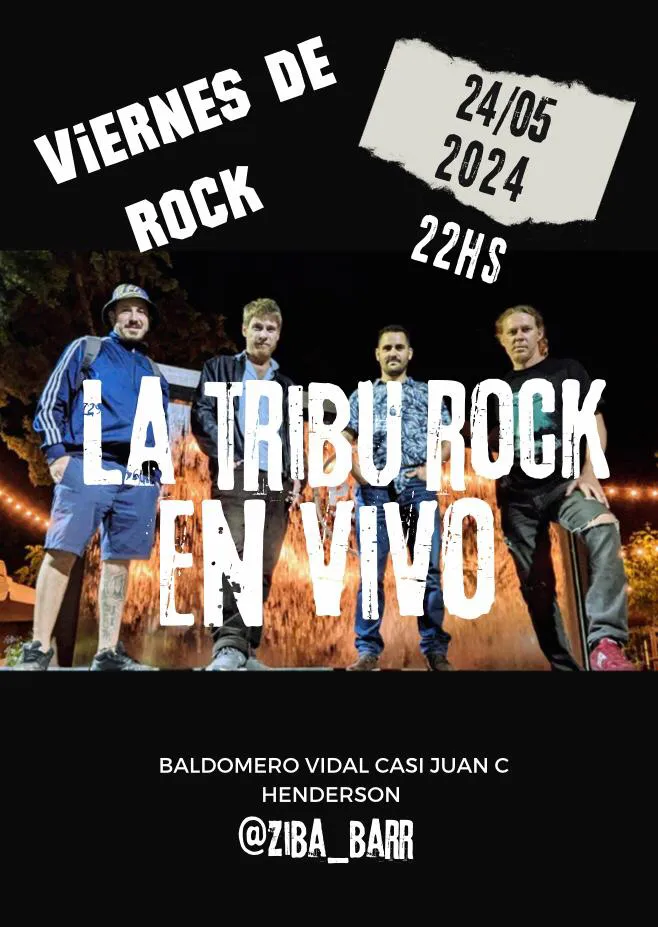 la tribu rock en vivo