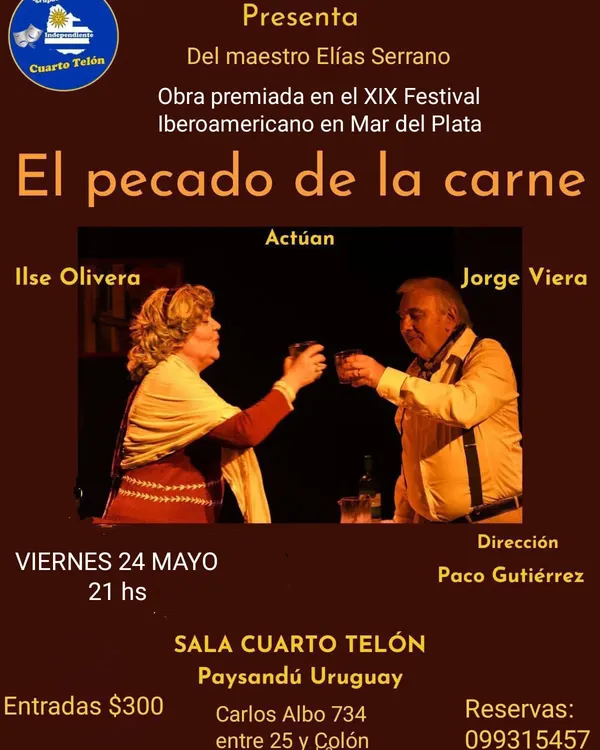 el pecado de la carne sala cuarto leon