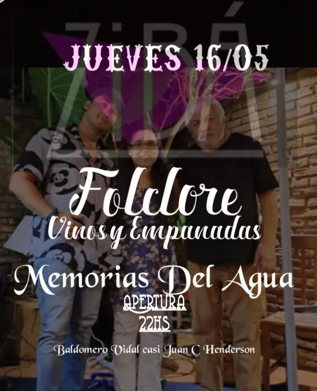 memorias del agua folklore jueves