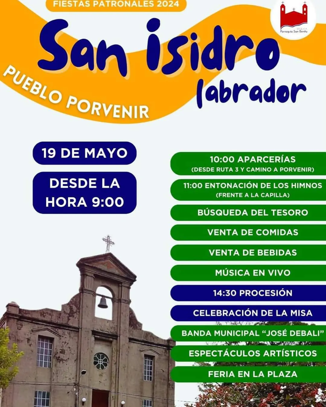 Fiestas porvenir san isidro labrador