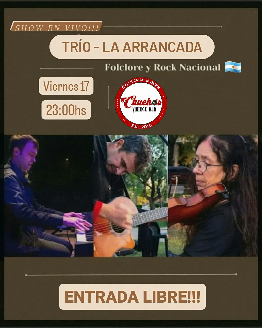 Trio la arrancada